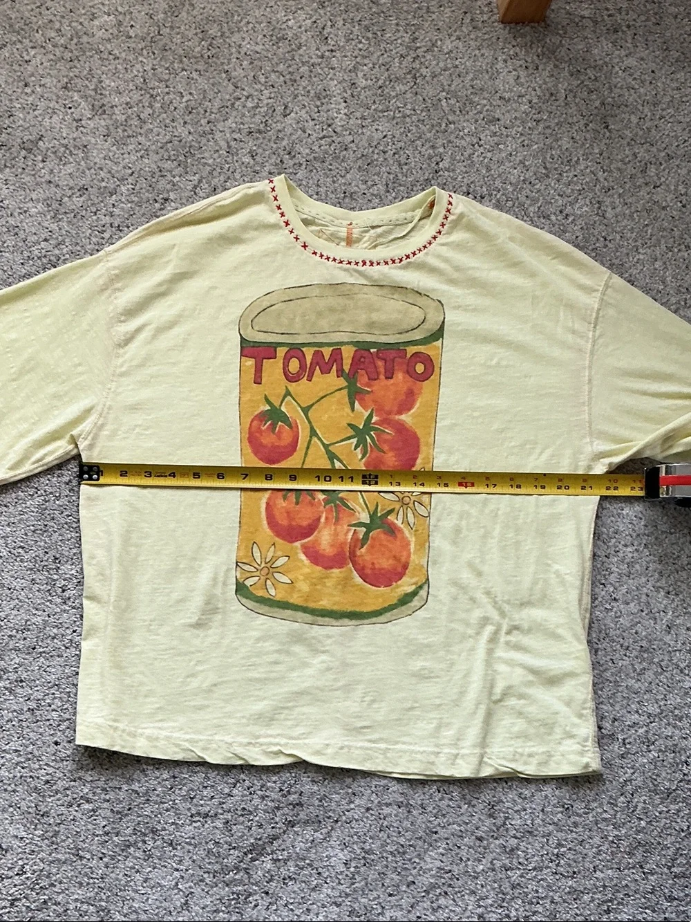 New We The Free By Free People In Spring Tomato Can Graphic Short Sleeve Tee